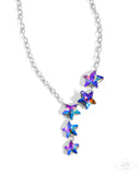 Star-Crossed Sparkle - Multi Necklace - Paparazzi Accessories Necklace Bedazzle Me Pretty Mobile Fashion Boutique