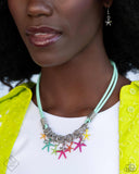 STARFISH Me Luck - Multi Necklace - Paparazzi Accessories Necklace Bedazzle Me Pretty Mobile Fashion Boutique