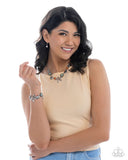Starfish Solo - Orange Complete Look  - Paparazzi Accessories Bedazzle Me Pretty Mobile Fashion Boutique