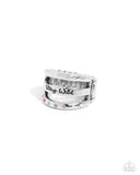 Stay Wild, Flower Child - Orange Ring - Paparazzi Accessories Ring Bedazzle Me Pretty Mobile Fashion Boutique