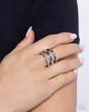 Stay Wild, Flower Child - Orange Ring - Paparazzi Accessories Ring Bedazzle Me Pretty Mobile Fashion Boutique