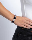 Staycation Sparkle - Purple Bracelet - Paparazzi Accessories Bracelet Bedazzle Me Pretty Mobile Fashion Boutique