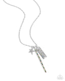 Stellar Sensei - Green Necklace - Paparazzi Accessories Necklace Bedazzle Me Pretty Mobile Fashion Boutique