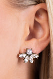 Stellar Showcase - Brass Post Earrings - Paparazzi Accessories Post Earrings Bedazzle Me Pretty Mobile Fashion Boutique