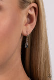 Stellar Showtime - Silver Necklace - Paparazzi Accessories Necklace Bedazzle Me Pretty Mobile Fashion Boutique