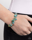 Stony Salvage - Multi Bracelet - Paparazzi Accessories Bracelet Bedazzle Me Pretty Mobile Fashion Boutique