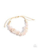 Stony Salvage - Pink Bracelet - Paparazzi Accessories Bracelet Bedazzle Me Pretty Mobile Fashion Boutique