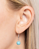 Stony Spur - Blue Necklace - Paparazzi Accessories Necklace Bedazzle Me Pretty Mobile Fashion Boutique
