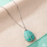 Stony Status - Green Necklace - Paparazzi Accessories Necklace Bedazzle Me Pretty Mobile Fashion Boutique