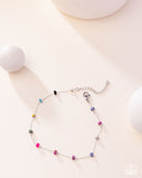 Stony Surrender - Multi Anklet - Paparazzi Accessories Anklet Bedazzle Me Pretty Mobile Fashion Boutique