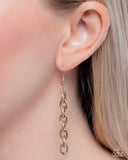 Storybook Setting - Gold Necklace - Paparazzi Accessories Necklace Bedazzle Me Pretty Mobile Fashion Boutique