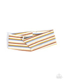 Striped Suffragette - Multi Headband - Paparazzi Accessories Bedazzle Me Pretty Mobile Fashion Boutique