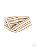 Striped Suffragette - Multi Headband - Paparazzi Accessories Bedazzle Me Pretty Mobile Fashion Boutique