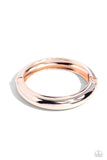 Strut Your CUFF - Rose Gold Bracelet - Paparazzi Accessories Bracelet Bedazzle Me Pretty Mobile Fashion Boutique