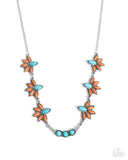 Substantial Stone - Brown Necklace - Paparazzi Accessories Necklace Bedazzle Me Pretty Mobile Fashion Boutique