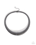 Subtle Selfie - Black Necklace - Paparazzi Accessories Necklace Bedazzle Me Pretty Mobile Fashion Boutique
