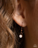 Sunburst Surprise - Copper Complete Look  - Paparazzi Accessories Bedazzle Me Pretty Mobile Fashion Boutique