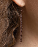 Sunburst Surprise - Copper Complete Look  - Paparazzi Accessories Bedazzle Me Pretty Mobile Fashion Boutique