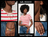 Sunset Sightings - Complete Trend Blend - July 2024 Fashion Fix - Paparazzi Accessories Jewelry Sets Bedazzle Me Pretty Mobile Fashion Boutique