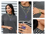 Sunset Sightings - Complete Trend Blend - November 2023 Fashion Fix - Paparazzi Accessories Bedazzle Me Pretty Mobile Fashion Boutique