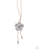 Sunset Structure - Brown Necklace - Paparazzi Accessories Necklace Bedazzle Me Pretty Mobile Fashion Boutique
