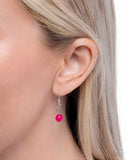 Superior Seashell - Pink Necklace - Paparazzi Accessories Necklace Bedazzle Me Pretty Mobile Fashion Boutique