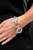 Surprise Party Shimmer - White - 2021 Zi Collection Bracelet - Paparazzi Accessories Bedazzle Me Pretty Mobile Fashion Boutique