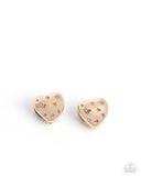 Sweetheart Stars - Pink Earrings - Paparazzi Accessories Earrings Bedazzle Me Pretty Mobile Fashion Boutique