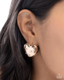 Sweetheart Stars - Pink Earrings - Paparazzi Accessories Earrings Bedazzle Me Pretty Mobile Fashion Boutique