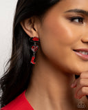 Swing Dance Delight - Multi Post Earrings - Paparazzi Accessories Post Earrings Bedazzle Me Pretty Mobile Fashion Boutique