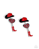 Swing Dance Delight - Multi Post Earrings - Paparazzi Accessories Post Earrings Bedazzle Me Pretty Mobile Fashion Boutique