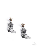 Swing Dancing Sass - Multi Post Earrings - Paparazzi Accessories Post Earrings Bedazzle Me Pretty Mobile Fashion Boutique