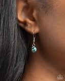 Tailored Tiers - Green Necklace - Paparazzi Accessories Necklace Bedazzle Me Pretty Mobile Fashion Boutique