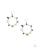Tailored Treasure - Multi Earrings - Paparazzi Accessories Earrings Bedazzle Me Pretty Mobile Fashion Boutique