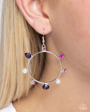 Tailored Treasure - Purple Earrings - Paparazzi Accessories Earrings Bedazzle Me Pretty Mobile Fashion Boutique