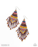 Take Hold of My Dreams - Multi Earrings - Paparazzi Accessories Earrings Bedazzle Me Pretty Mobile Fashion Boutique