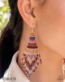 Take Hold of My Dreams - Multi Earrings - Paparazzi Accessories Earrings Bedazzle Me Pretty Mobile Fashion Boutique