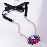 Tantalizing Tapestry - Multi Necklace - Paparazzi Accessories Necklace Bedazzle Me Pretty Mobile Fashion Boutique