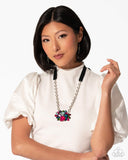 Tantalizing Tapestry - Multi Necklace - Paparazzi Accessories Necklace Bedazzle Me Pretty Mobile Fashion Boutique