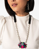 Tantalizing Tapestry - Multi Necklace - Paparazzi Accessories Necklace Bedazzle Me Pretty Mobile Fashion Boutique