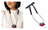 Tantalizing Tapestry - Multi Necklace - Paparazzi Accessories Necklace Bedazzle Me Pretty Mobile Fashion Boutique