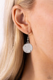 Tassel Tenure - Silver Necklace - Paparazzi Accessories Necklace Bedazzle Me Pretty Mobile Fashion Boutique