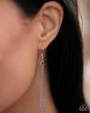 Tassel Transit - White Necklace - Paparazzi Accessories Necklace Bedazzle Me Pretty Mobile Fashion Boutique