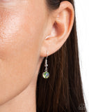 Tasteful Triad - Green Necklace - Paparazzi Accessories Necklace Bedazzle Me Pretty Mobile Fashion Boutique