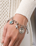 Technical Token - Blue Bracelet - Paparazzi Accessories Bracelet Bedazzle Me Pretty Mobile Fashion Boutique