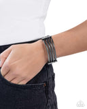 Teeming with Taste - Black Bracelet - Paparazzi Accessories Bracelet Bedazzle Me Pretty Mobile Fashion Boutique