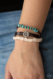 Terrain Trend - Pink Bracelet - Paparazzi Accessories Bracelet Bedazzle Me Pretty Mobile Fashion Boutique