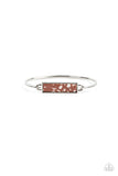 Terrazzo Tarot - Brown Bracelet - Paparazzi Accessories Bracelet Bedazzle Me Pretty Mobile Fashion Boutique
