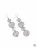 Texture Tutorial - Silver Earrings - Paparazzi Accessories Earrings Bedazzle Me Pretty Mobile Fashion Boutique