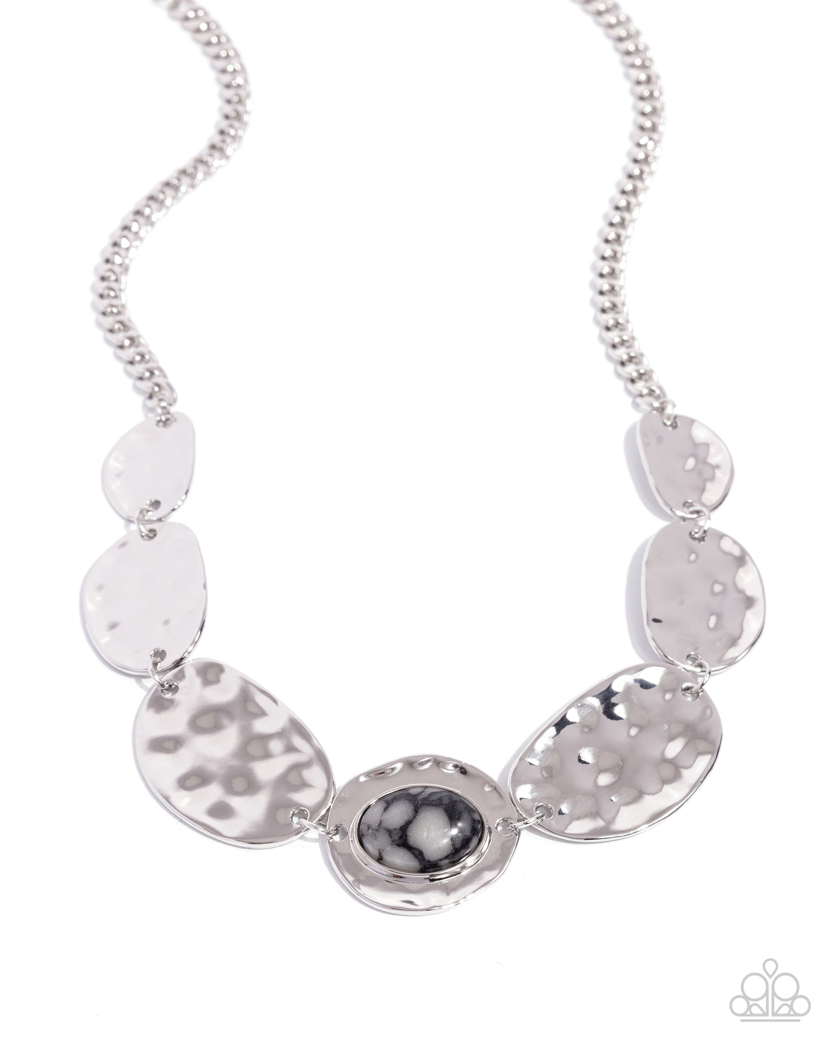 Pretty Timbre Textured Timbre - Black Necklace - Paparazzi Accessories – Bedazzle Me ...